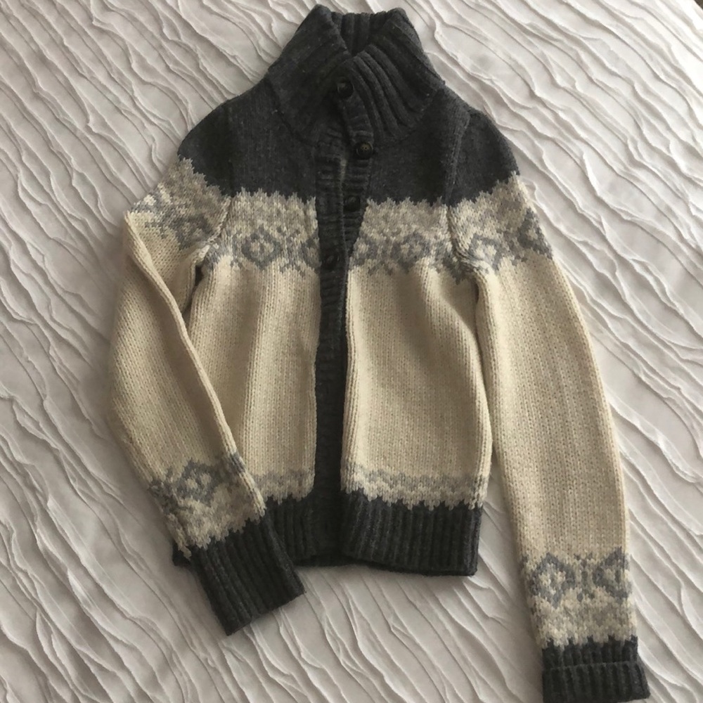 Hollister Button Down Sweater